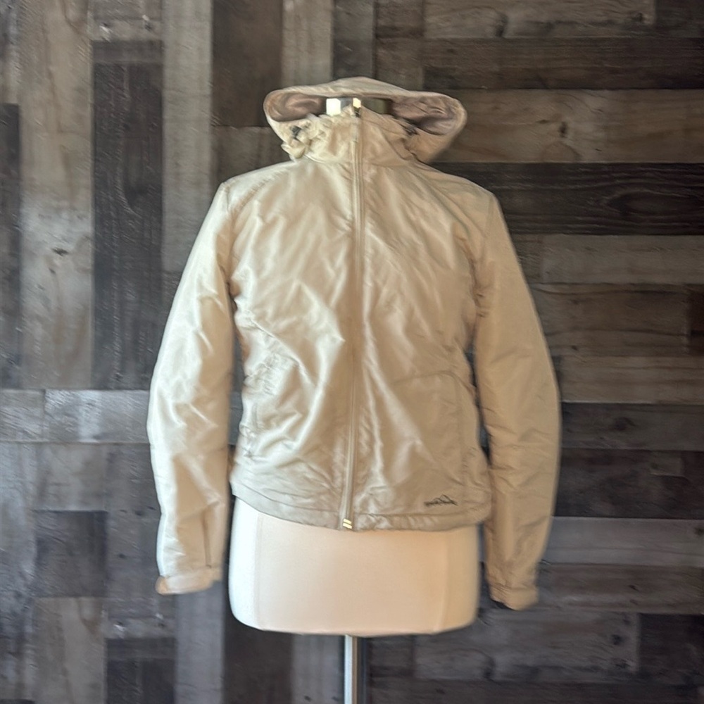 Men’s Eddie Bauer zip up hoodie jacket large waterproof fleece lined outdoor - Picture 7 of 12